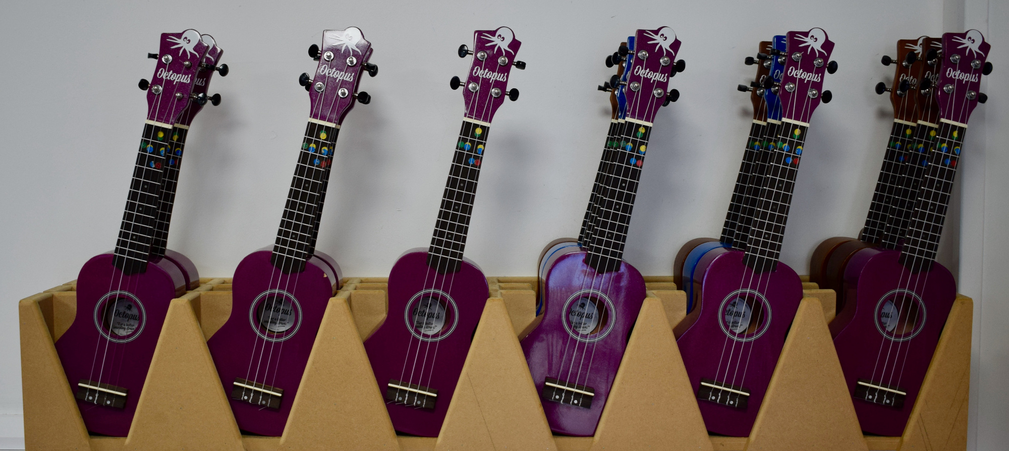 Image of ukuleles